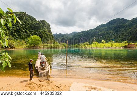 Tropical Phong Nha Vietnam Landscape