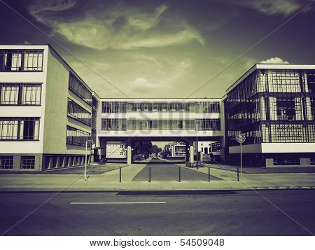 Vintage Sepia Modern Architecture