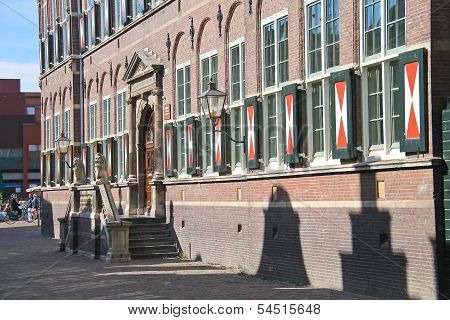 The School Building  In Dordrecht, Netherlands
