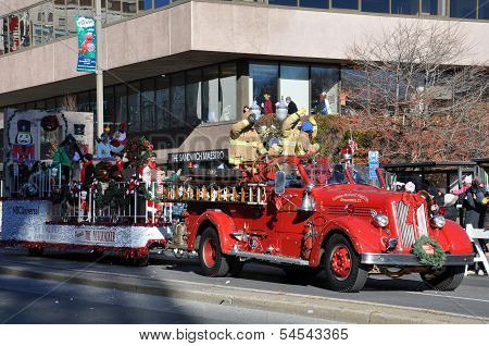 20th annual UBS Thanksgiving Parade Spectacular, in Stamford, Connecticut