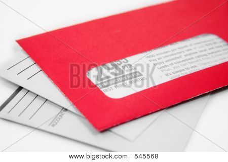 Rojo publicidad envolvente
