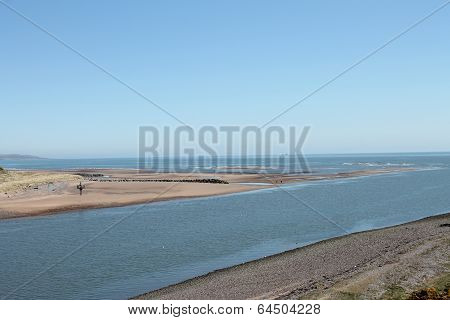 Mouth of River South Esk Montrose Scotland