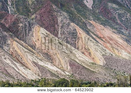 The Painter's Palette In Jujuy, Argentina.