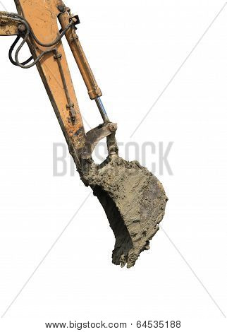 Backhoe Arm With Bucket