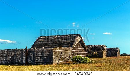 Ancient fishing village, Etang de Canet-Saint-Nazar, South of France
