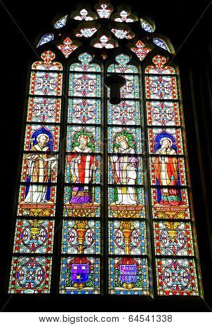 Interior of St. John's Cathedral at 's-Hertogenbosch - Netherlands