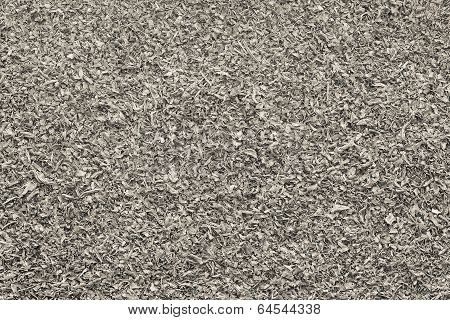 Texture Shredded Dried Leaves Of Beige Color