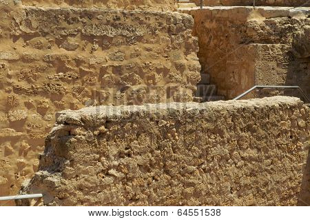 Walls Inside Ribat, Monastir, Tunisia