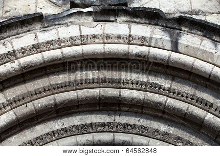Collegiale St-Ours beside castle of Loches. Loire Valley France