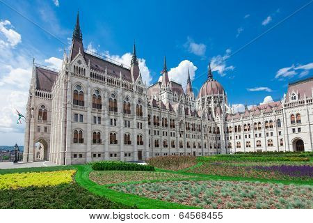 Budapest, View Of Parliament