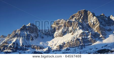 Sunrise in Telera Peak, Partacua Mountains, Tena Valley, Pyrenees, Huesca, Aragon, Spain