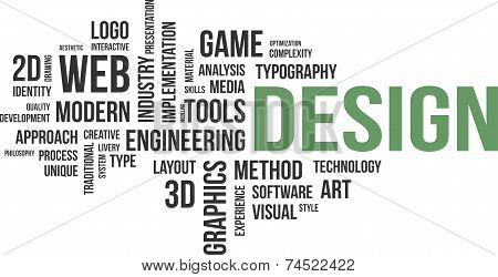 word cloud - design