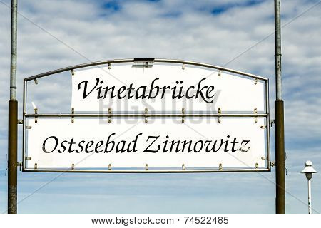 Vinetabruecke In Zinnowitz