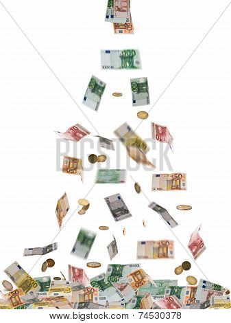 Bank Note On The White