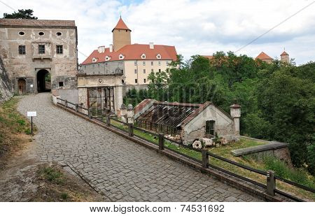Veveri castle, Czech Republic, Europe