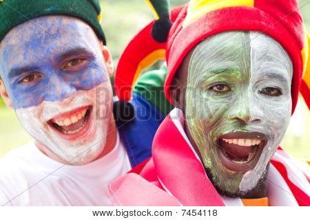 Happy sportsfans