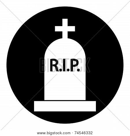Grave Symbol Button