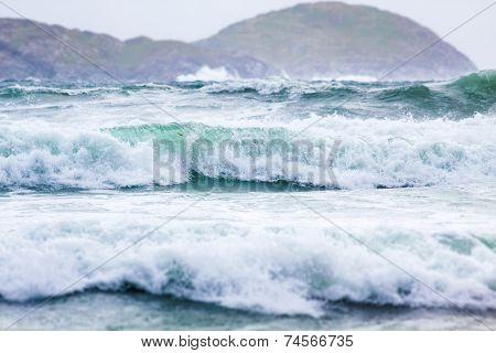 Waves At Derrynane Beach