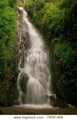Simangande Falls On Samosir Island, Sumatra, Indonesia