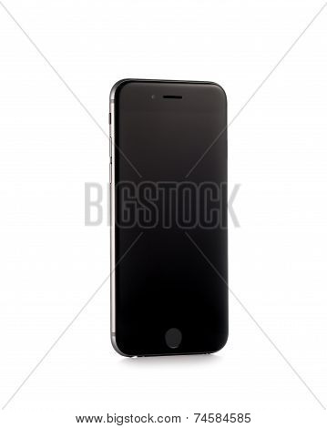 MOSCOW, RUSSIA - SEPTEMBER 27, 2014: New iPhone 6 is a smartphone developed by Apple Inc. Apple rele