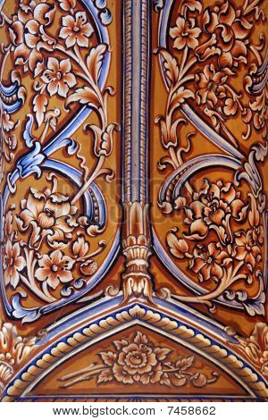 Indiske loft ornamenter i Jaipur