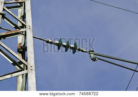 Electricity Pylon For Railways