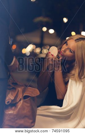 Makeup Touch Ups On A Date
