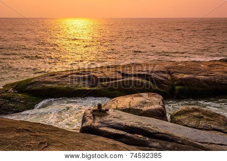 Shivling at someshwara beach