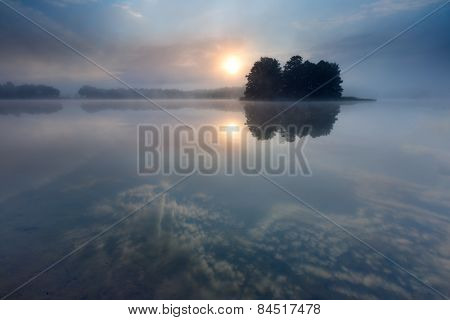 Sunrise Over Summer Lake