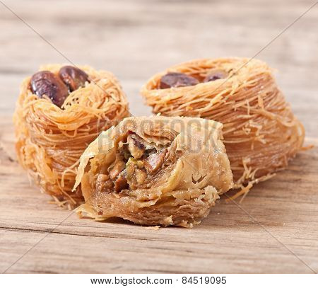 Eastern dessert baklawa