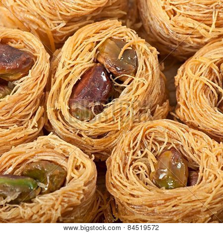 Eastern dessert baklawa