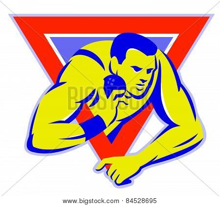 Shot Put Throw Track and Field Athlete