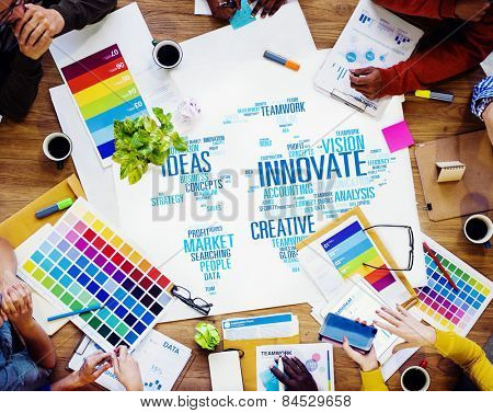 Innovation Inspiration Creativity Ideas Progress Innovate Concept
