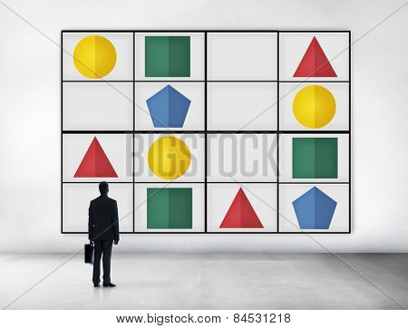 Sudoku Puzzle Problem Solving Leisure Games Concept