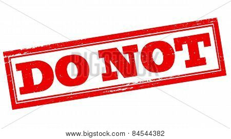 Do Not
