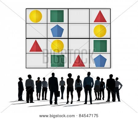 Sudoku Puzzle Problem Solving Leisure Games Concept
