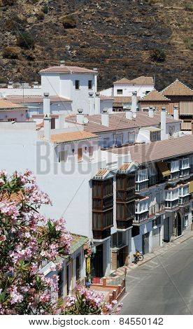 Village street, Torrox.