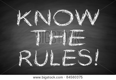 Know The Rules