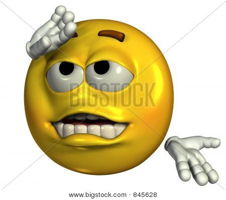 Emoticon dramático