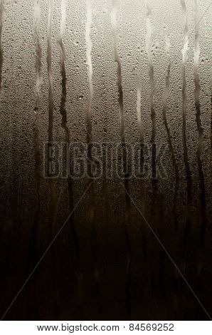 Misted glass background