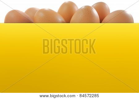 egg easter yellow color paper