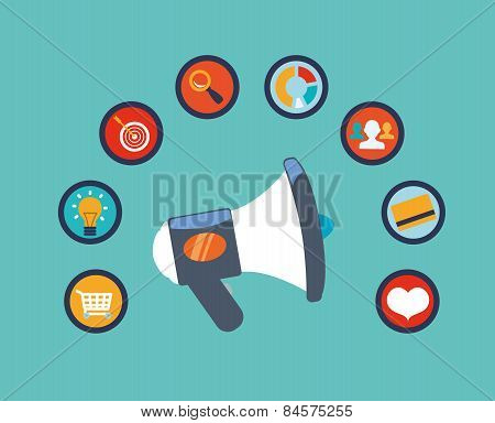 Shopping Design, Vector Illustration.