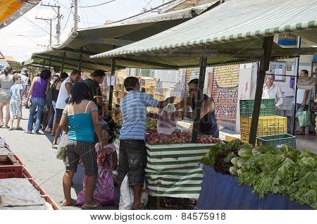 Traditional Street Fair Of Sao Paulo City