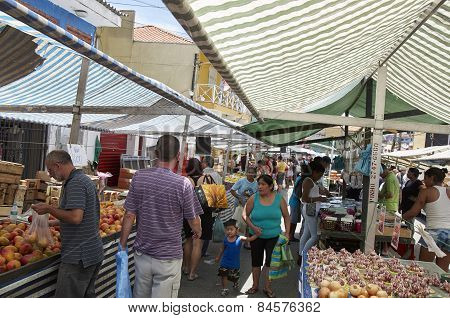 Traditional Street Fair Of Sao Paulo City