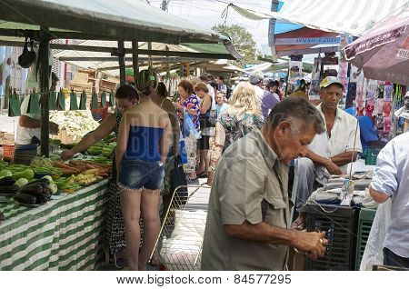 Traditional Street Fair Of Sao Paulo City