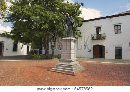 Exterior of the monument to Don Francisco Billini in Santo Domingo, Dominican Republic.
