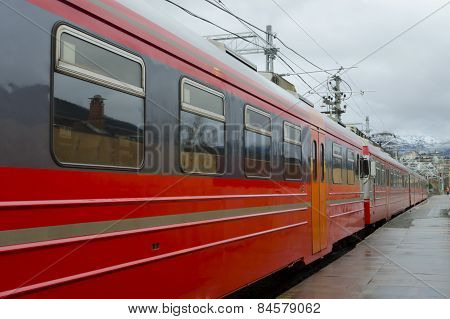 red train