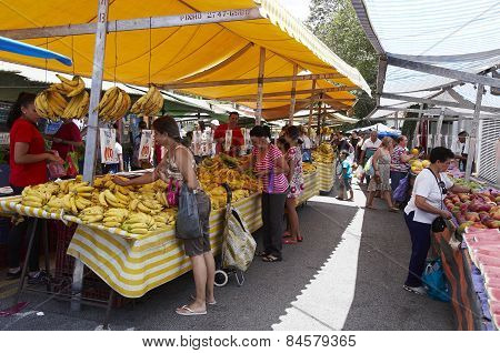 Traditional Street Fair Of Sao Paulo City