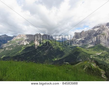 Panoramic Mountain View