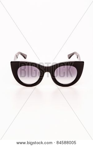 Sunglasses On A White Background